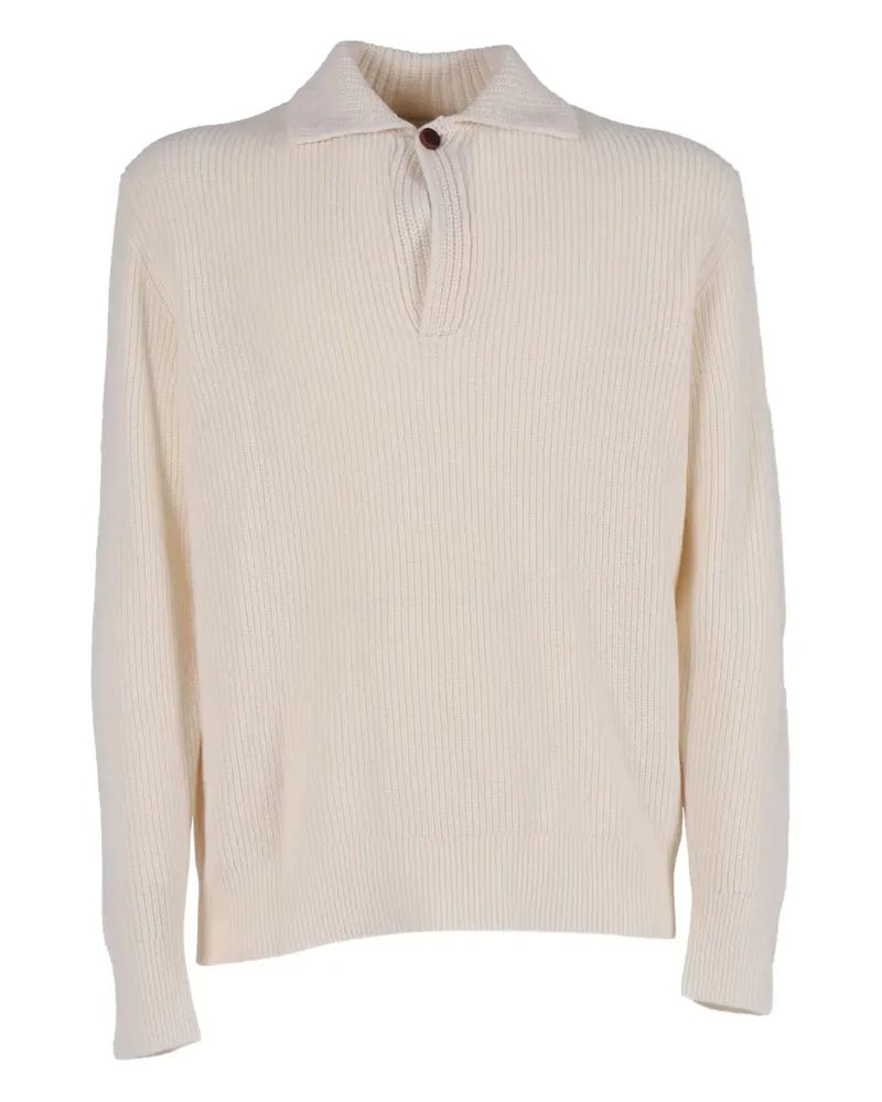 Ballantyne V-neck sweater - Nude Nude