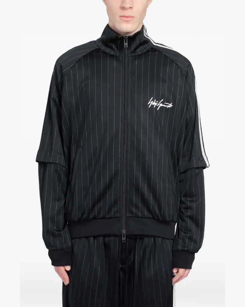 adidas Y-3 Basketball pinstripe sweatshirt - Schwarz Schwarz