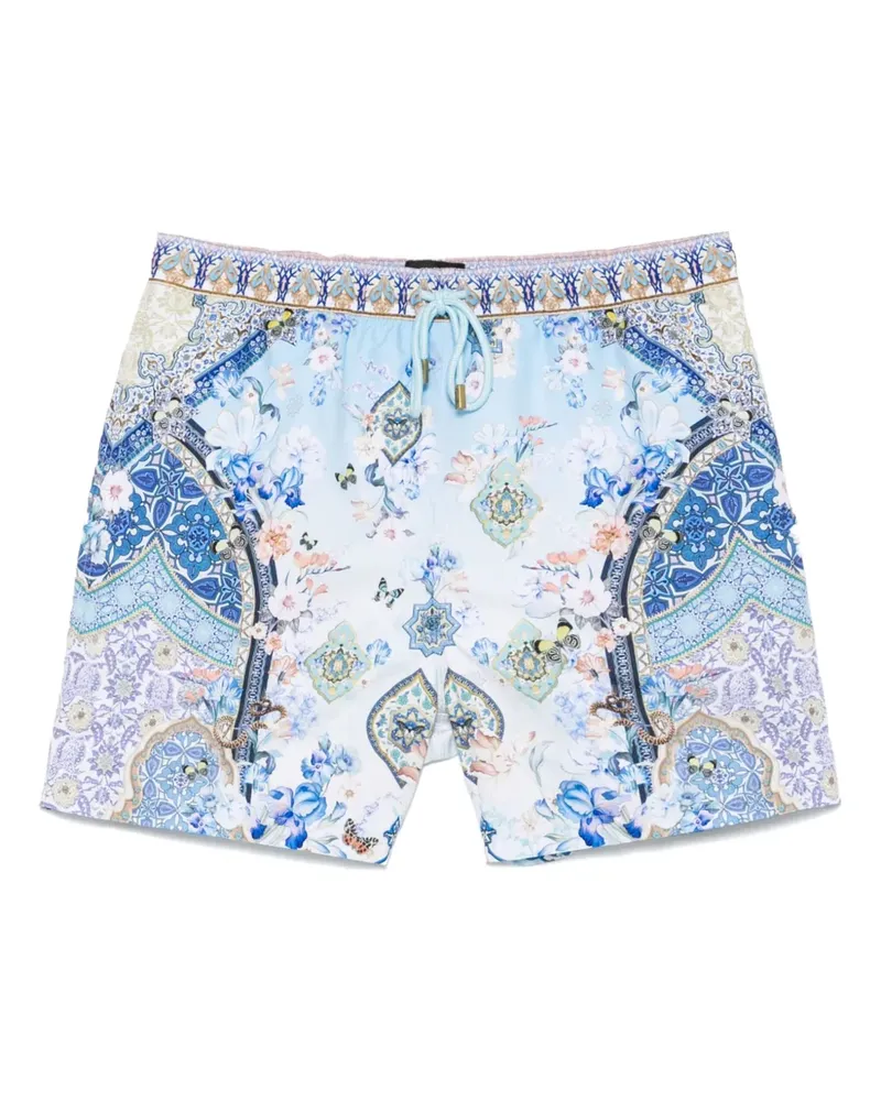 Camilla Al Mania Palace Memoirs Badeshorts - Blau Blau