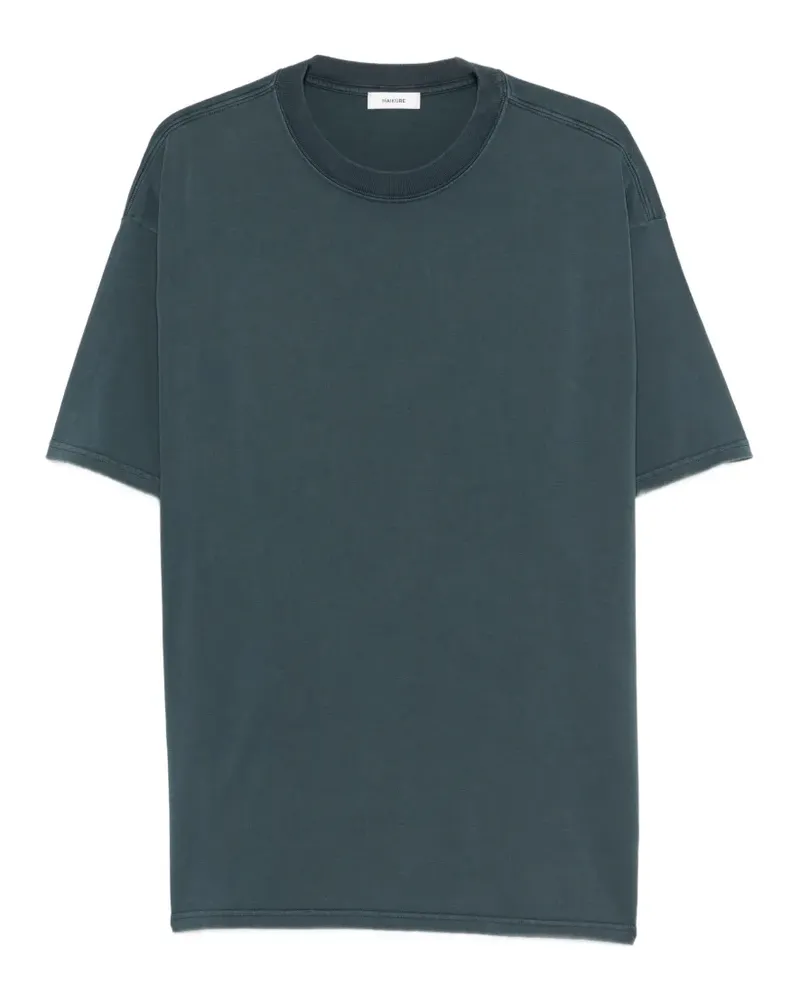 Haikure Luke round-neck T-shirt - Blau Blau