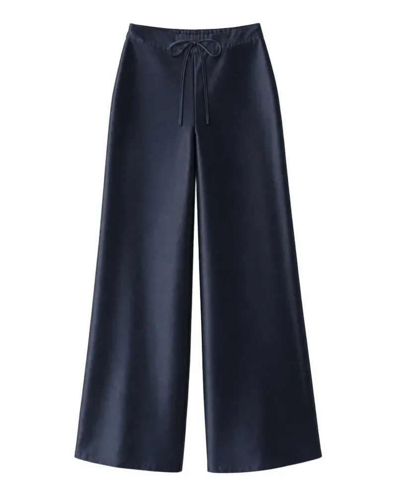 Reformation Olina cropped trousers - Blau Blau