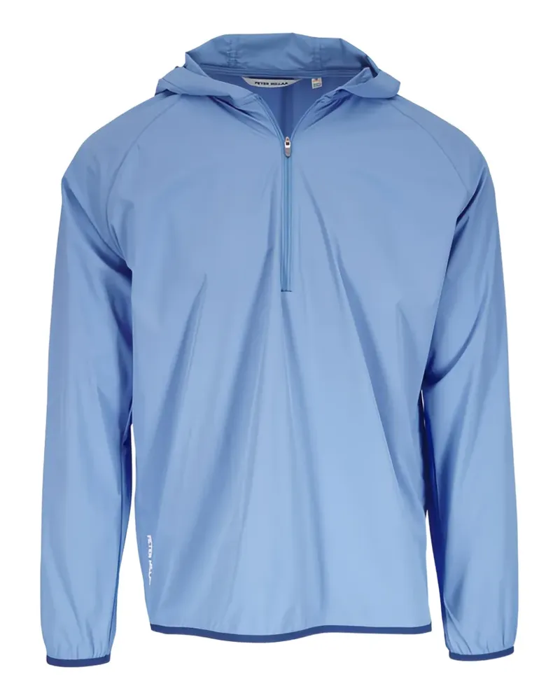 Peter Millar Hoodie mit Federbesatz - Blau Blau