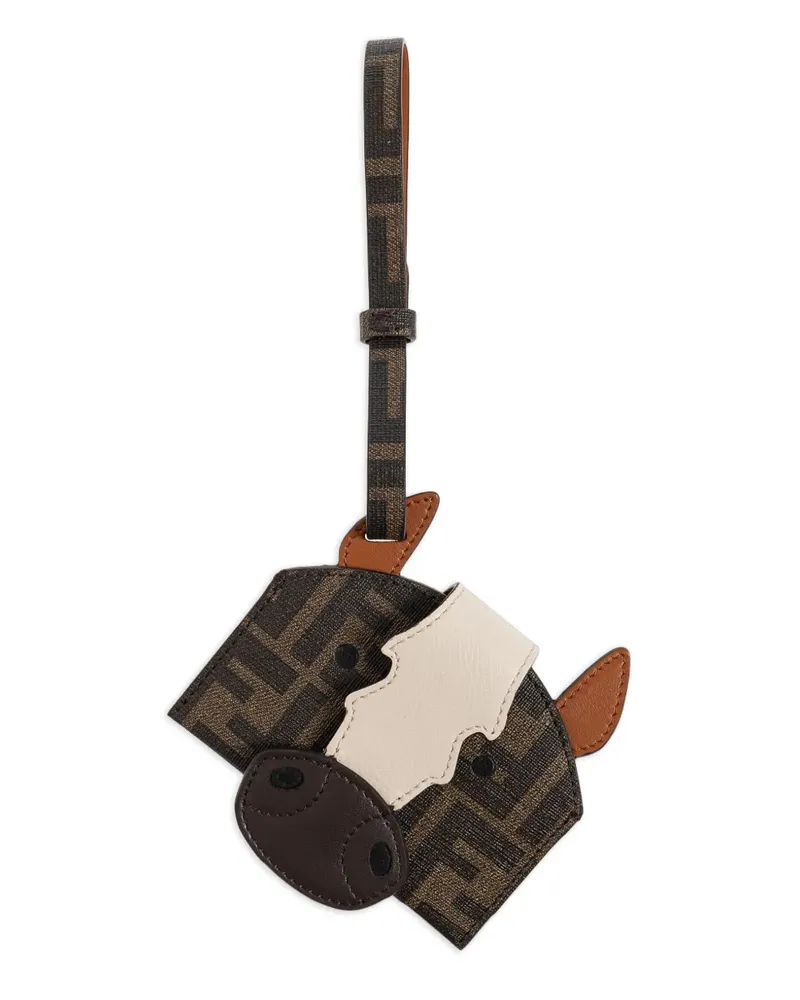 Fendi Best Friends Forever Portemonnaie mit Monogramm - Braun Braun