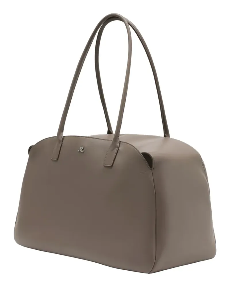 Courrèges maxi Strip shoulder bag - Braun Braun