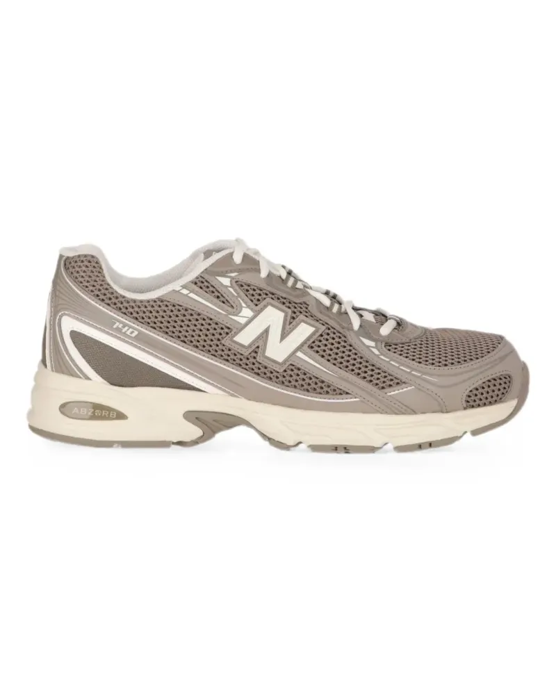 New Balance 740 logo-patch sneakers - Grau Grau