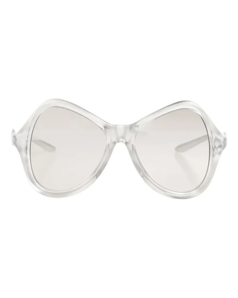 Diesel geometric-frame sunglasses - Grau Grau