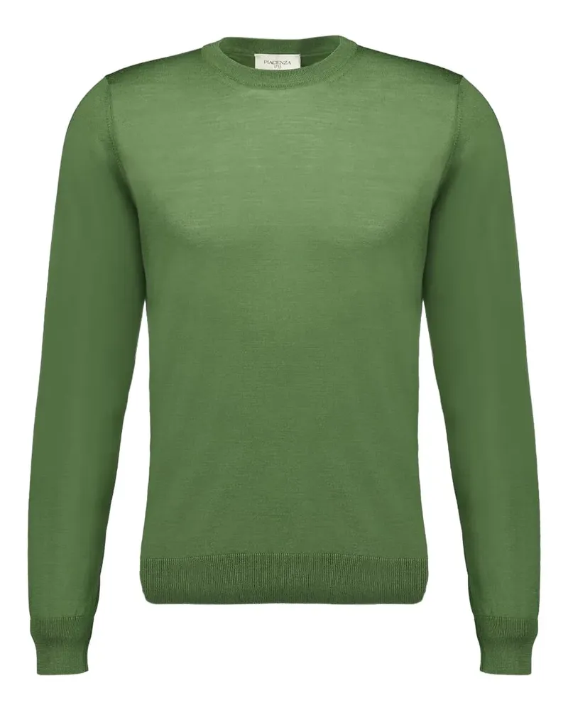 Piacenza Cashmere Klassischer Pullover - Grün Grün