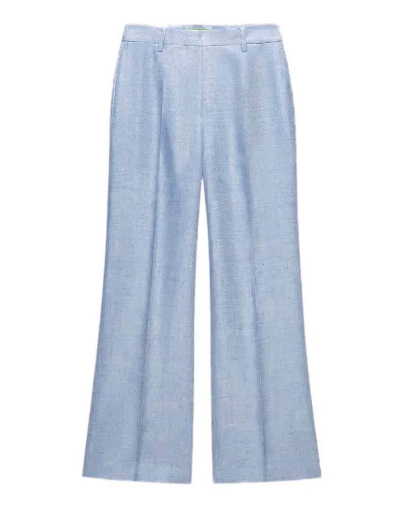 Shanghai Tang pleated trousers - Blau Blau