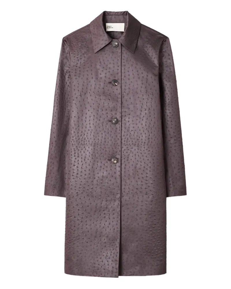 Tory Burch Strukturierter Mantel - Violett Violett