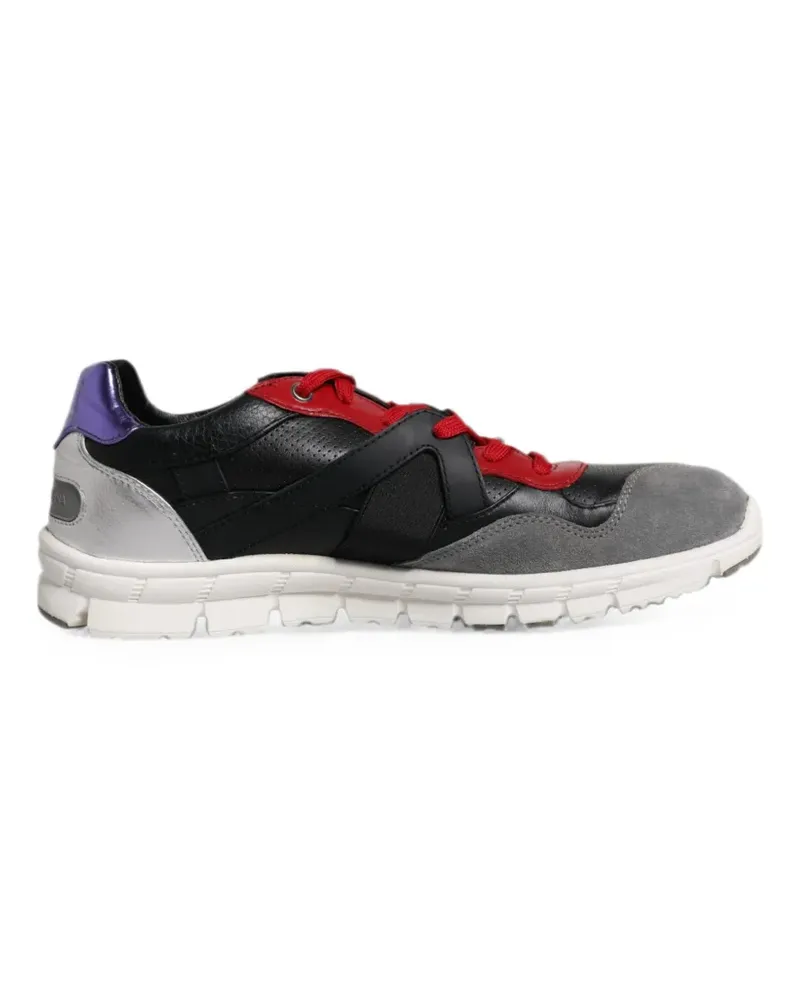 Dolce & Gabbana Sneakers aus Leder - Schwarz Schwarz