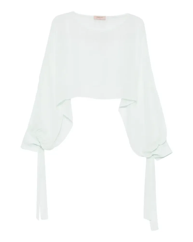Twin-Set tie-sleeve knitwear - Blau Blau