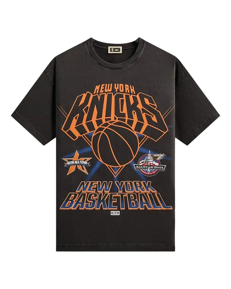 KITH NBA All-Star New York Knicks T-Shirt - Schwarz Schwarz