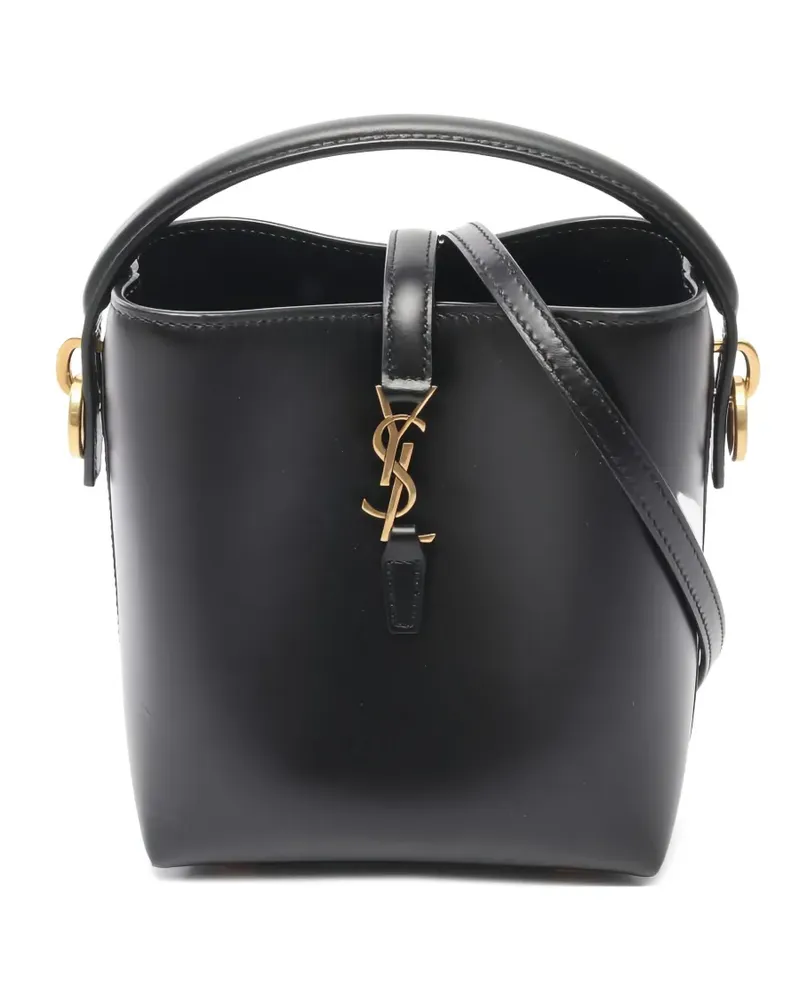 Saint Laurent Mini Baguette Handtasche - Schwarz Schwarz