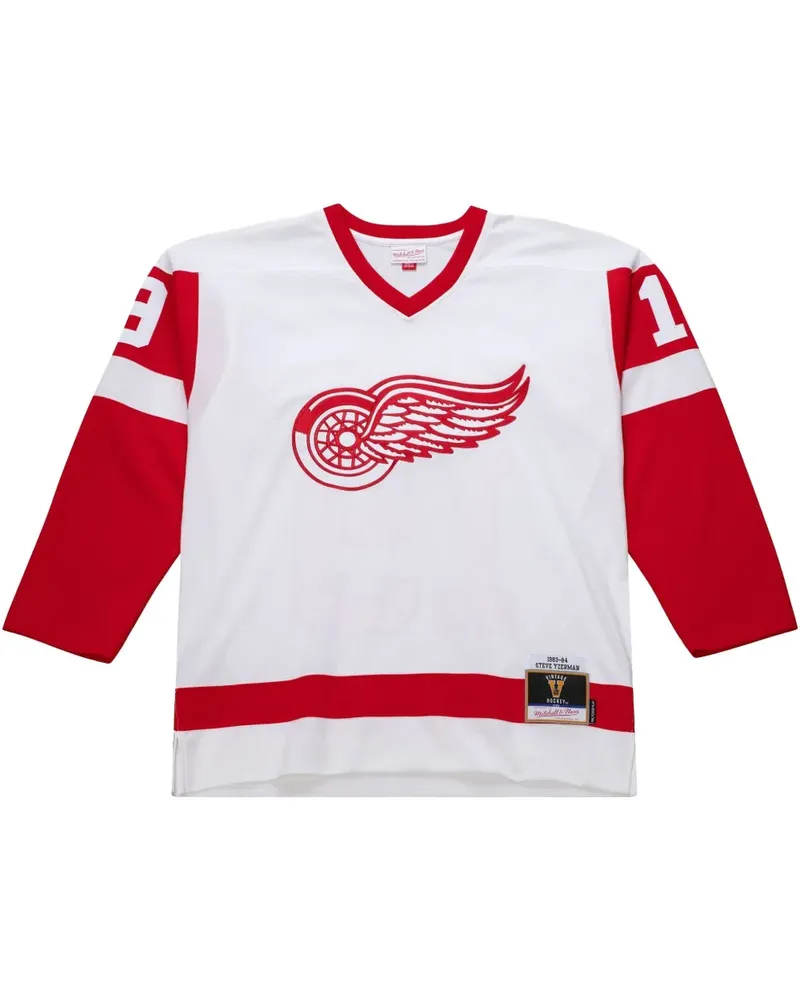 Mitchell & Ness NHL "Red Wings 1983 Steve Yzerman" Trikot - Weiß Weiß