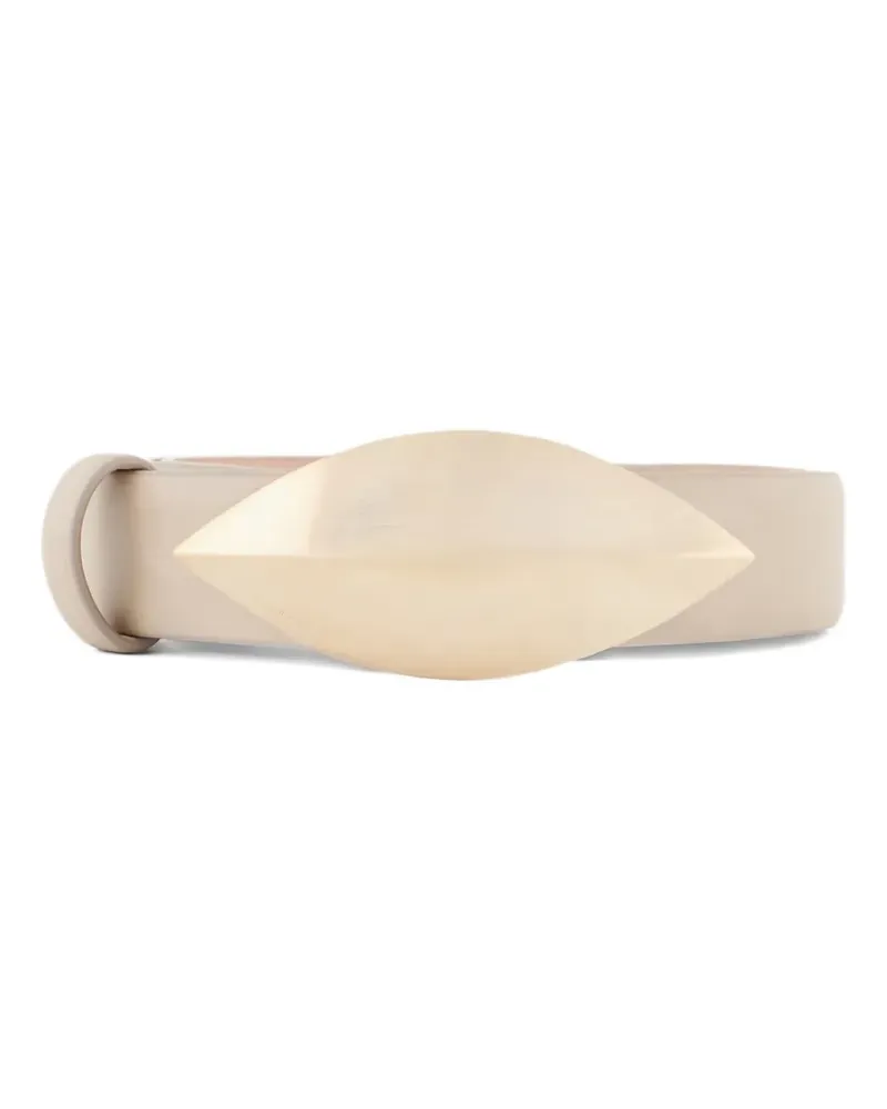 Giorgio Armani Gürtel mit ovaler Form - Nude Nude