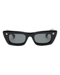 Nanushka London Sonnenbrille mit eckigem Gestell Schwarz