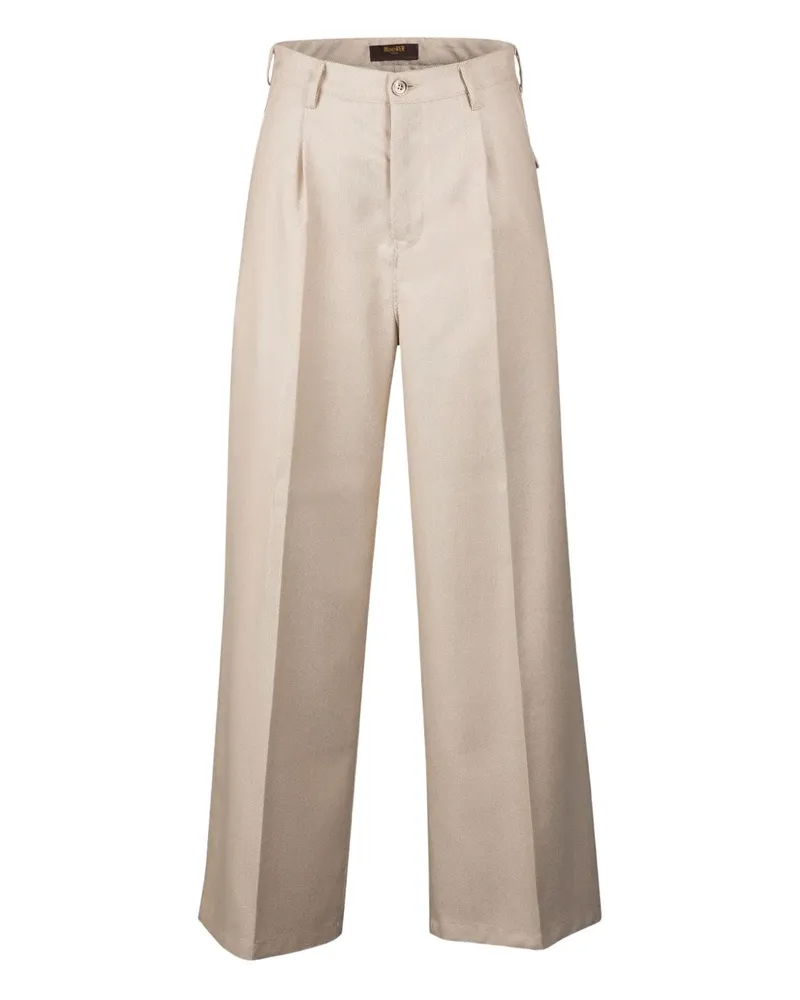 MOORER Tresa-ca7 pocket trousers - Nude Nude