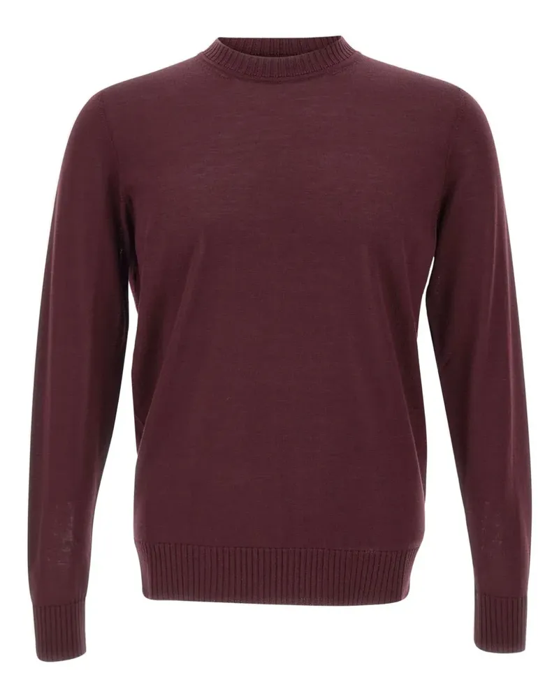 Filippo de Laurentiis ribbed crew-neck sweater - Rot Rot
