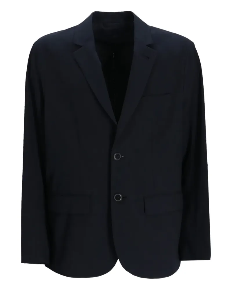 Armani Exchange Geknöpftes Seersucker-Sakko - Blau Blau