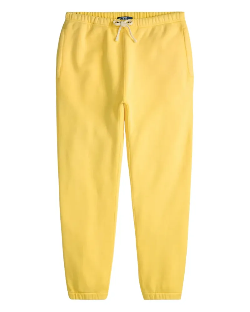 Ralph Lauren Jogginghose aus Fleece mit Kordelzug - Gelb Gelb