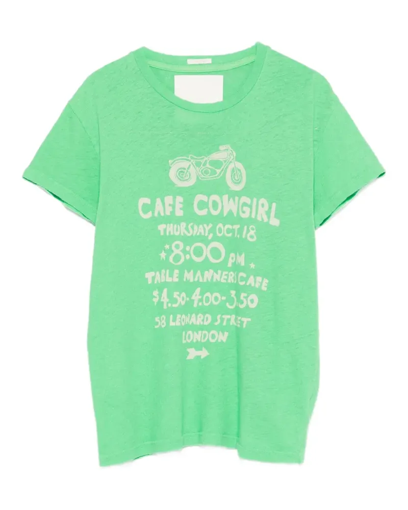 Mother T-Shirt mit Print - Grün Grün