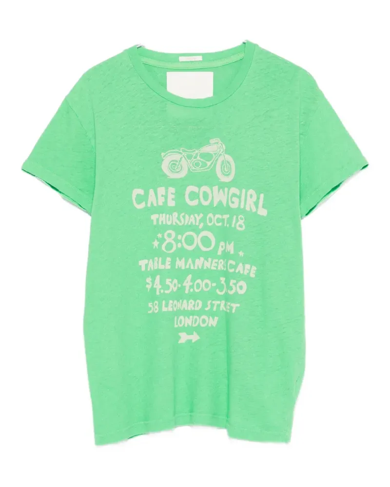 Mother T-Shirt mit Print - Grün Grün