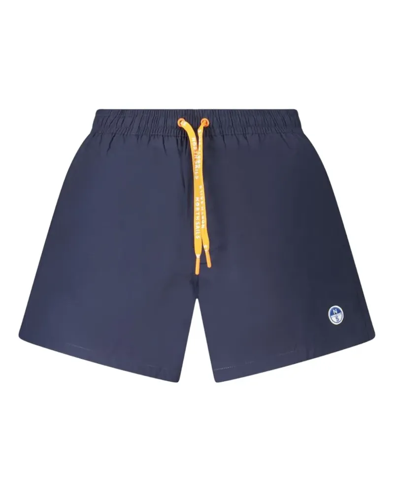 North Sails Badeshorts mit Kordelzug - Blau Blau
