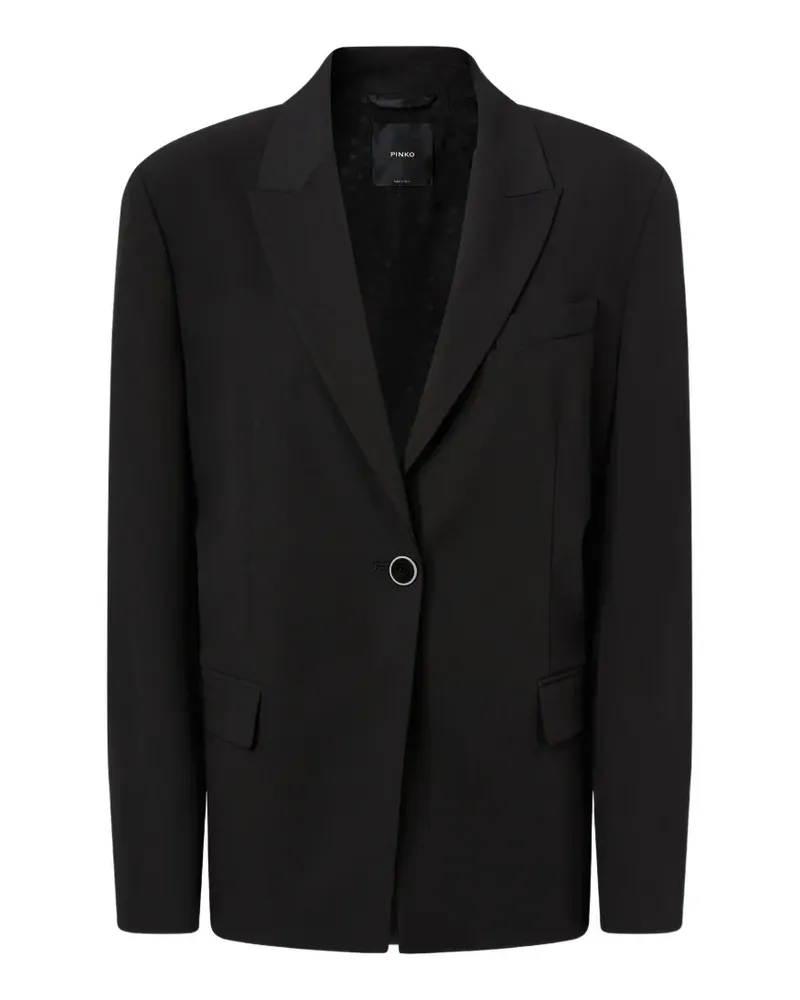 Pinko Jacke mit Polka Dots - Schwarz Schwarz