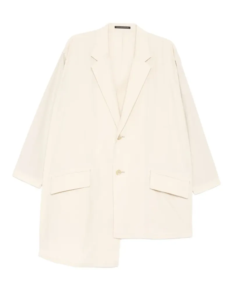 Yohji Yamamoto Broad Big jacket - Nude Nude