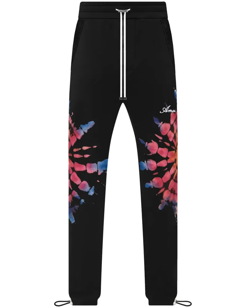 Amiri Jogginghose mit Batik-Print - Schwarz Schwarz