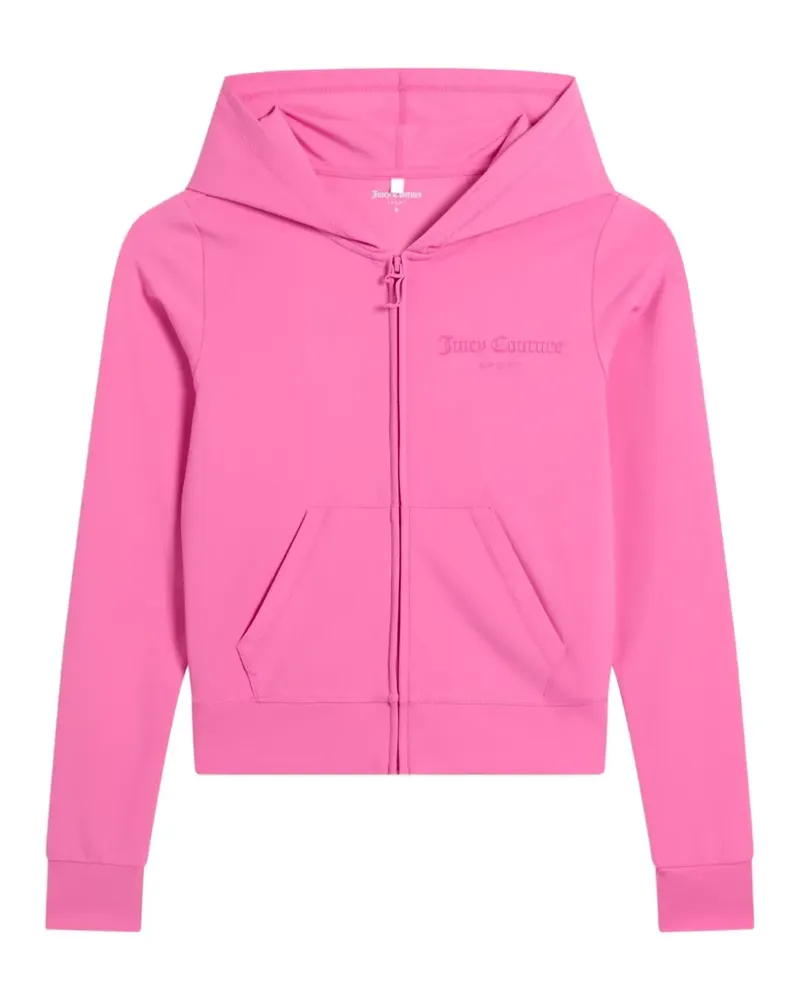 Juicy Couture Robertson Kapuzenjacke mit Logo-Print - Rosa Rosa