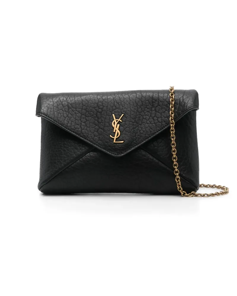 Saint Laurent Cassandre Clutch - Schwarz Schwarz