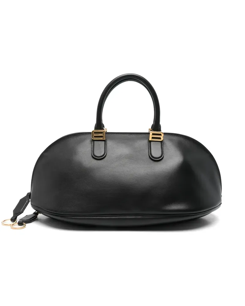 Balenciaga Bolero Bowling Tote Bag - Schwarz Schwarz