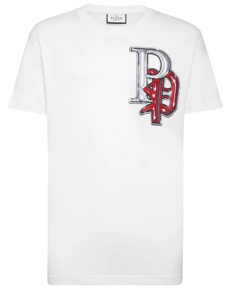 Philipp Plein Gothic Plein T-Shirt - Weiß Weiß