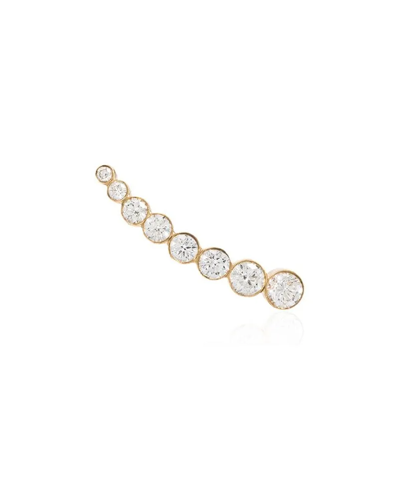 Sophie Bille Brahe 18kt Gelbgoldohrring mit Diamanten Gold