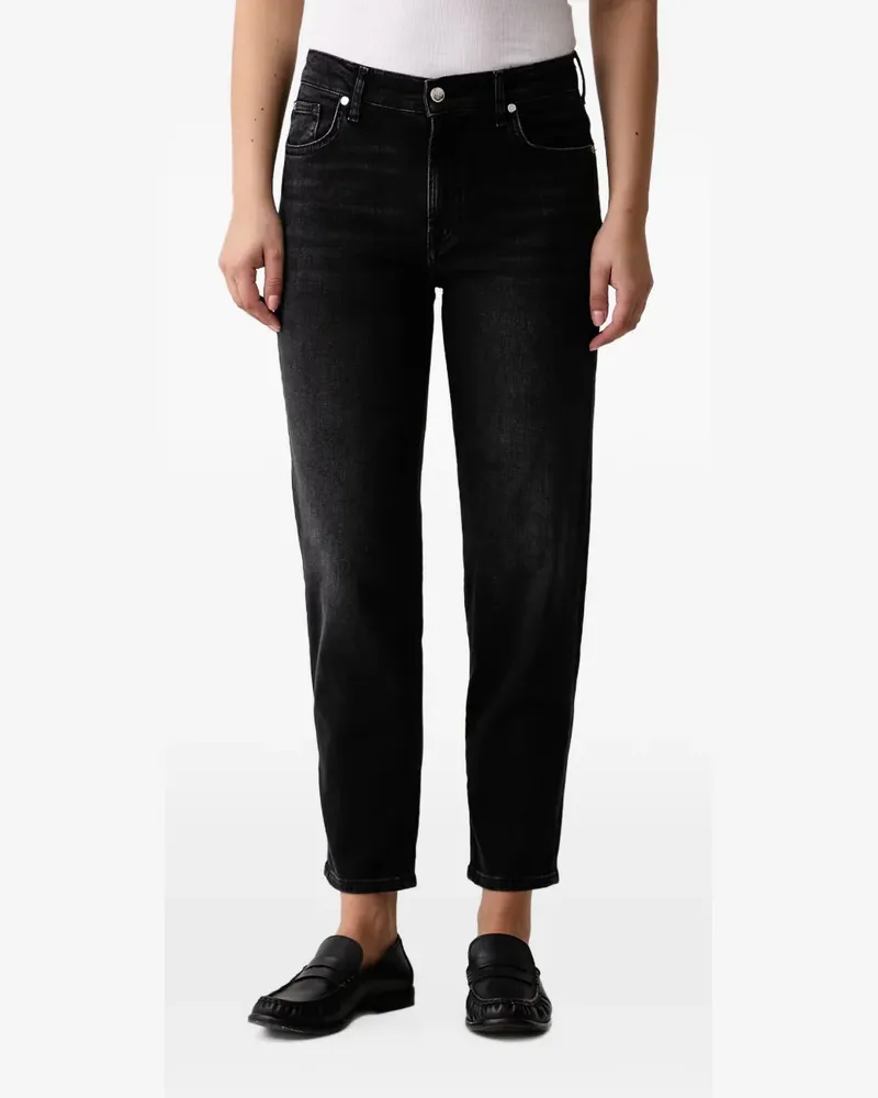 JOOP! Maren faded-effect five-pocket jeans - Schwarz Schwarz