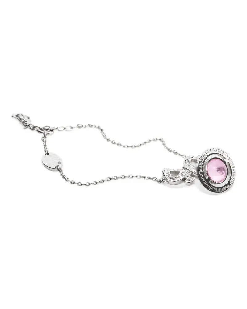 Vivienne Westwood Octavie Armband mit Schleifendetail - Silber Silber