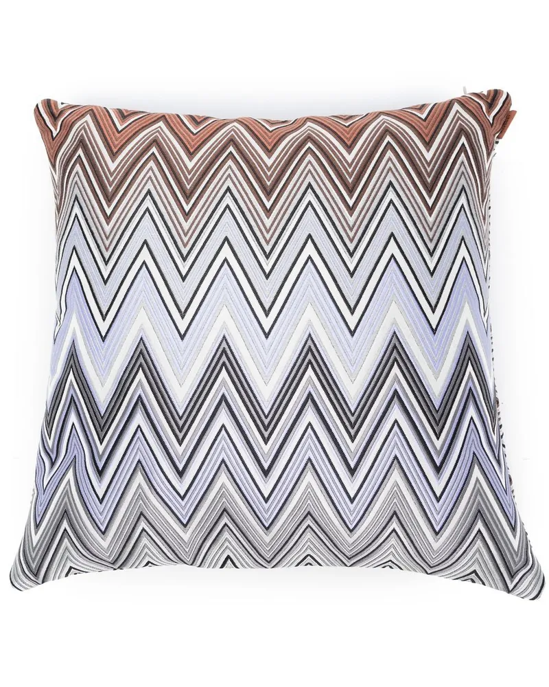 Missoni Home Birmingham Jacquard-Kissen - Blau Blau
