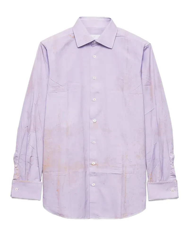 Prada Klassisches Hemd - Violett Violett
