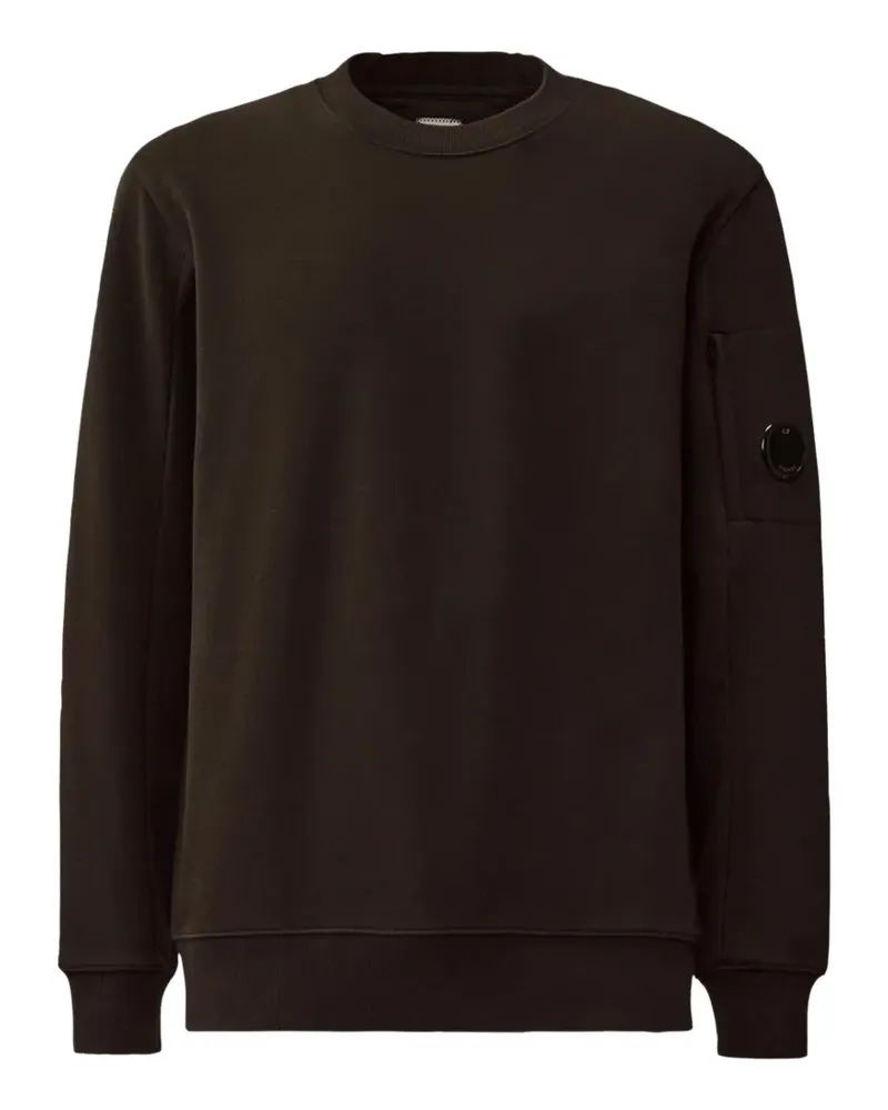 C.P. Company Sweatshirt mit Rundhalsausschnitt - Schwarz Schwarz