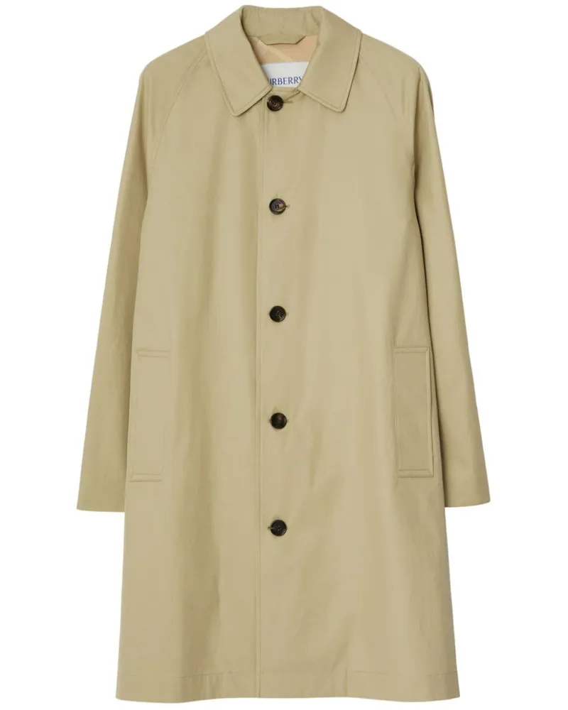 Burberry Klassischer Overknee-Regenmantel - Nude Nude