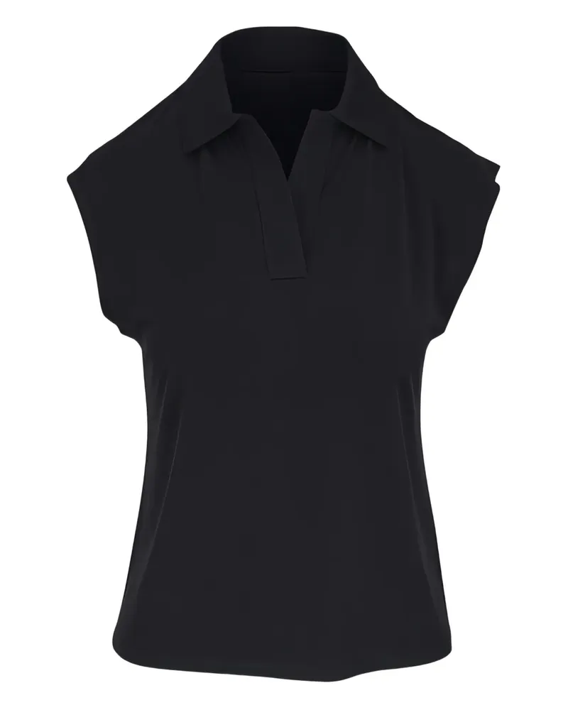 Vince Klassisches Poloshirt - Schwarz Schwarz