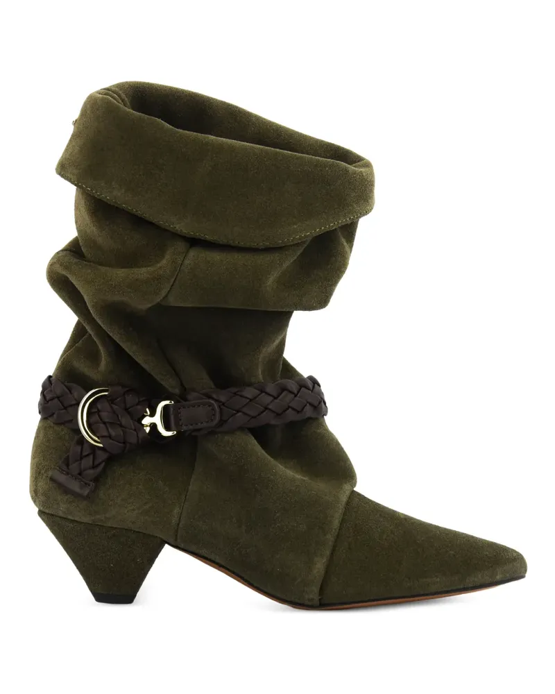 Nubikk Sally Lynn Stiefeletten aus Wildleder - Grün Grün