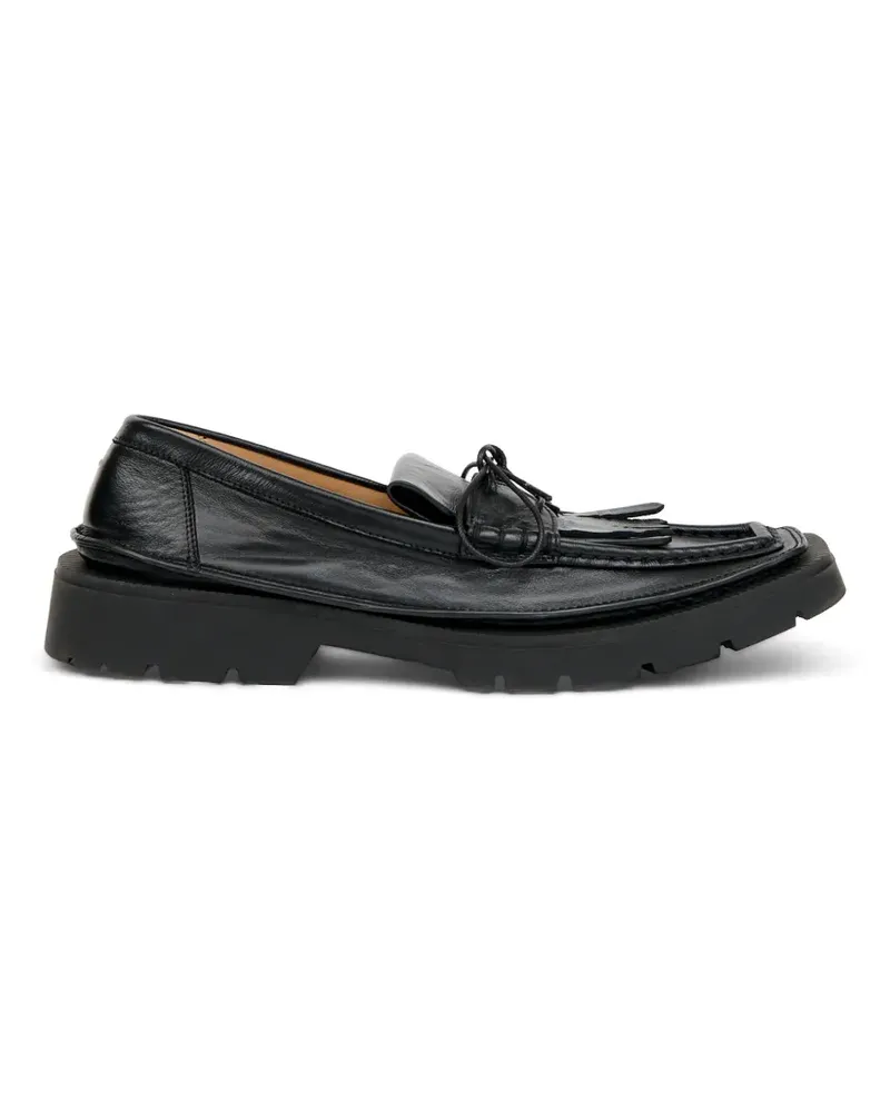 Maison Margiela Loafer mit Zierlasche - Schwarz Schwarz