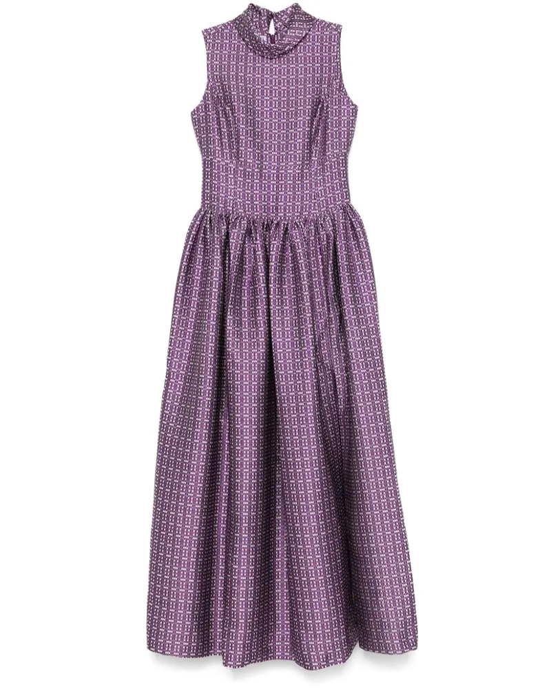 Baruni Adaeh Maxikleid - Weiß Weiß