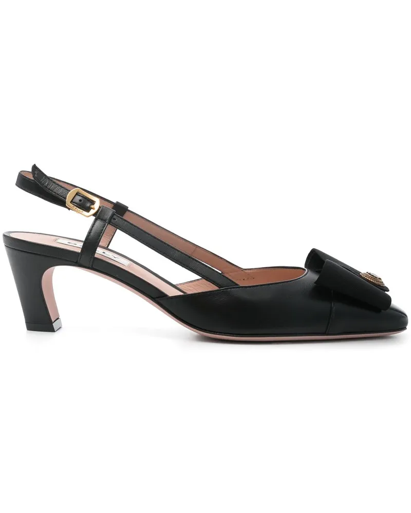 Bally Pumps mit Schleifendetail 55mm - Schwarz Schwarz