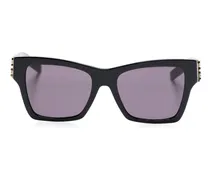 Sonnenbrille mit Cat-Eye-Gestell - Schwarz