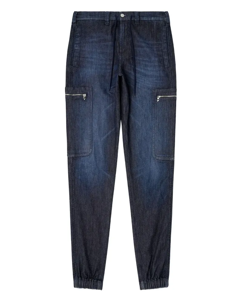 Diesel D-Lab Hose mit schmalem Schnitt - Blau Blau
