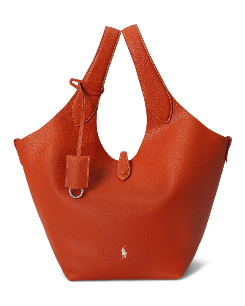 Ralph Lauren Polo Player Tote Bag - Orange Orange
