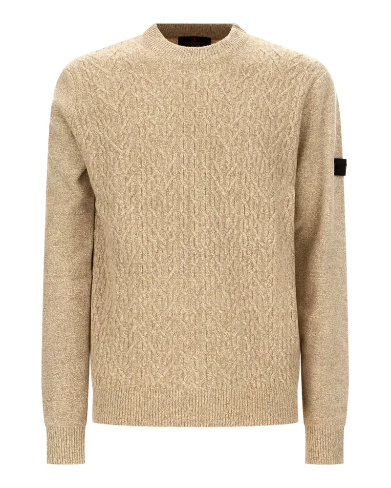 Peuterey Alcione Pullover mit Zopfmuster - Nude Nude